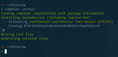 ติดตั้ง Composer บน OSX