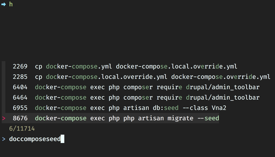 TIL: Using fzf to search in command history