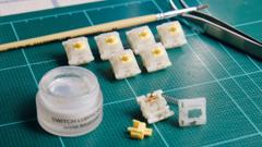 ลอง Lube Mechanical Keyboard Switch